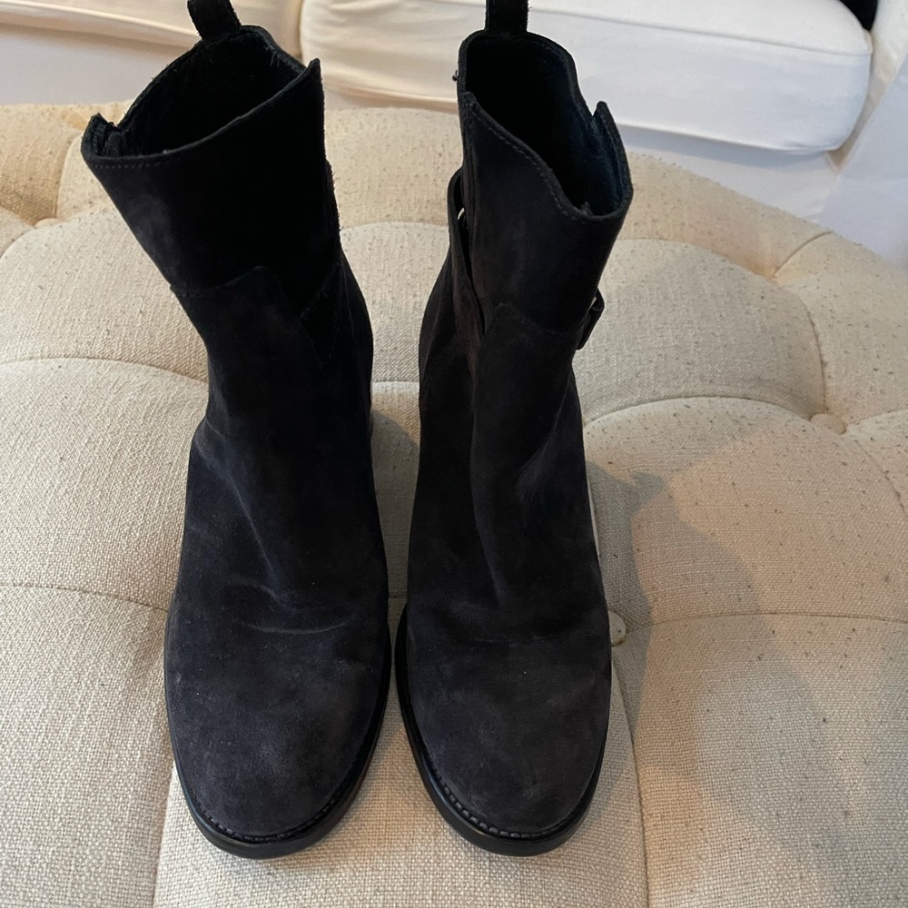 Jcrew suede flat booties - Picture 3 of 6